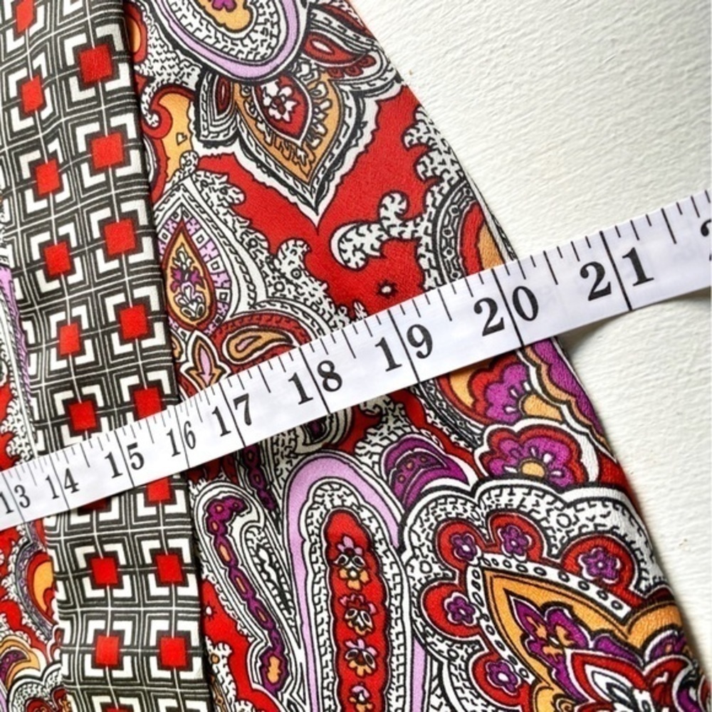 New York & Co. Women's Multicolor Paisley Straight Casual Mini Skirt NWT - Picture 12 of 13